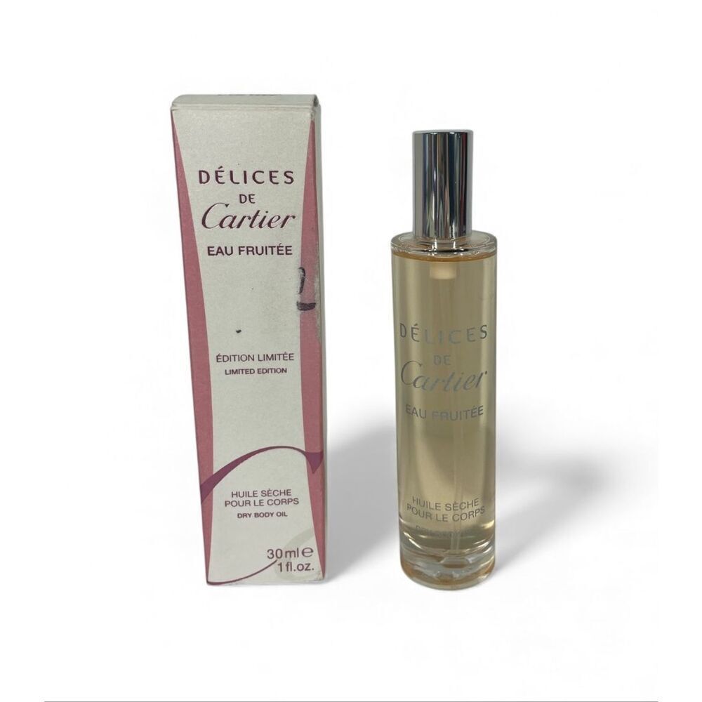 Cartier Délices Eau Fruitée Dry Body Oil 30ml Limited Edition Unused